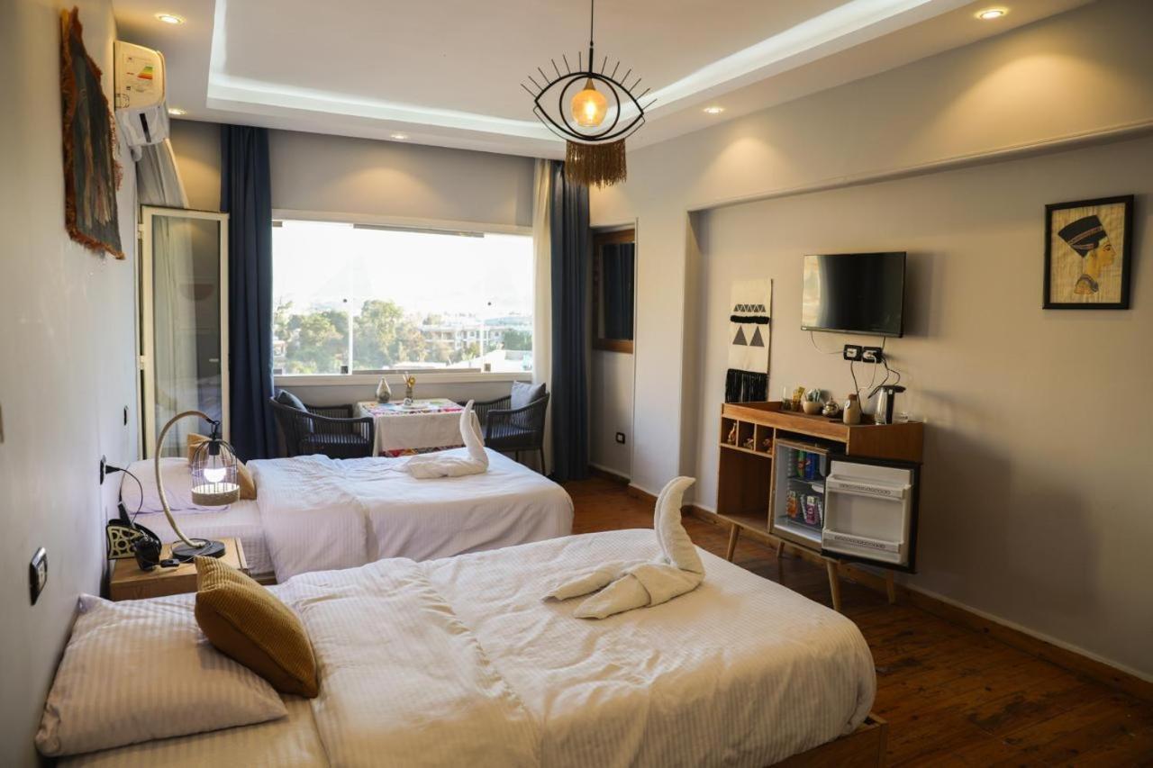 King Tout Hotel Pyramids View Cairo Ngoại thất bức ảnh